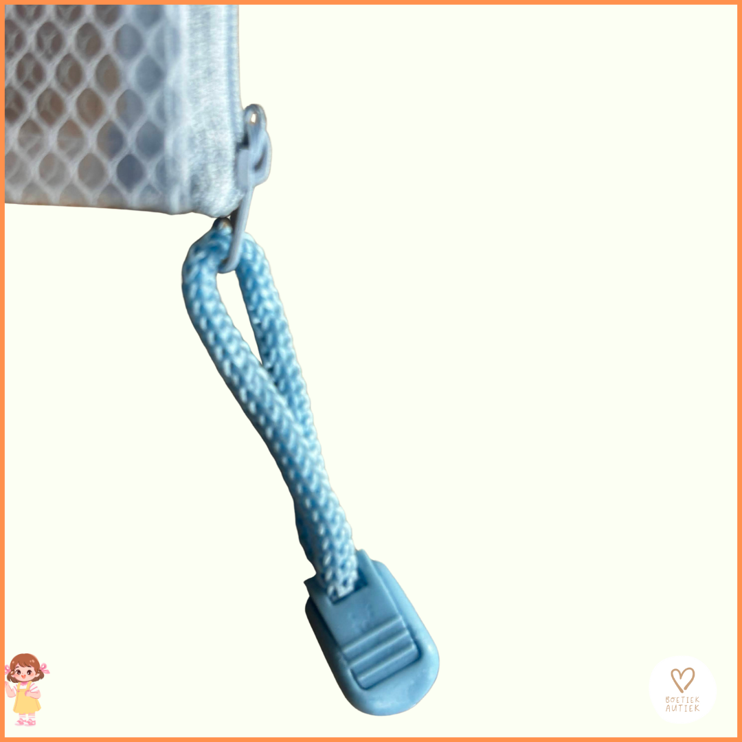 Transparante opbergtassen om netjes te ordenen ! Organiseren (school)materialen.