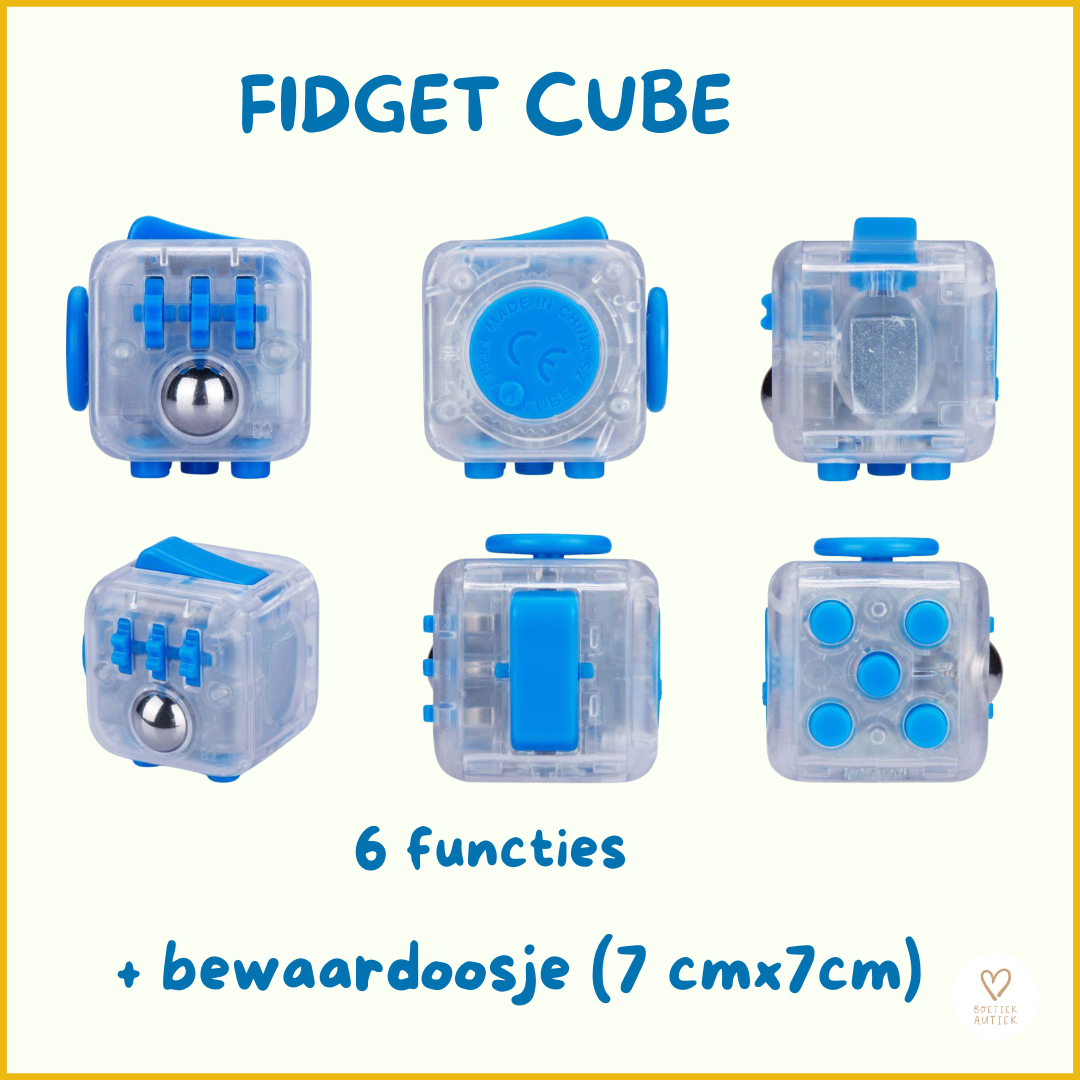 Fidget Cube  6 -zijdige friemelcubus voor focus en ontspanning.x fidgetfun!