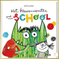 Het kleurenmonster gaat naar school