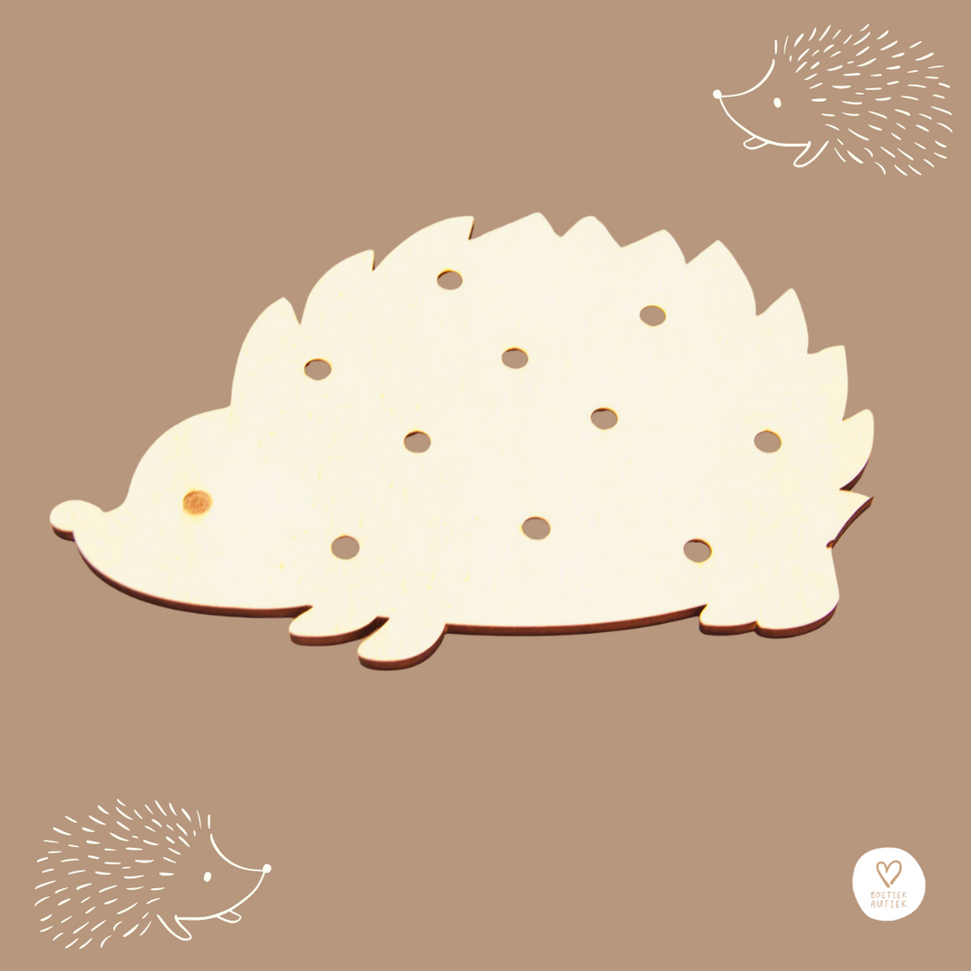 Herfst: tellen met egel Erik