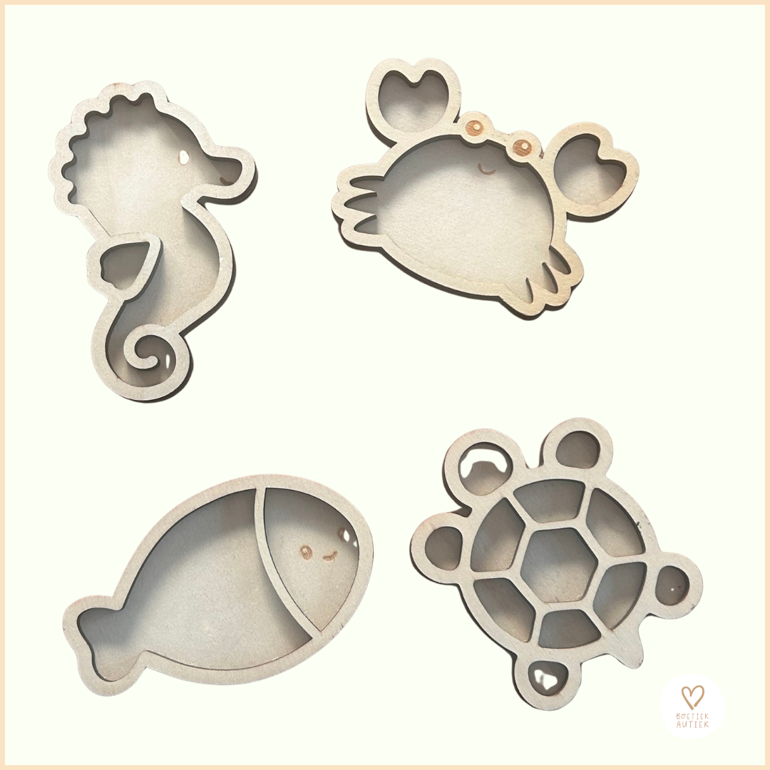 Vulvormen: dieren in en onder water!