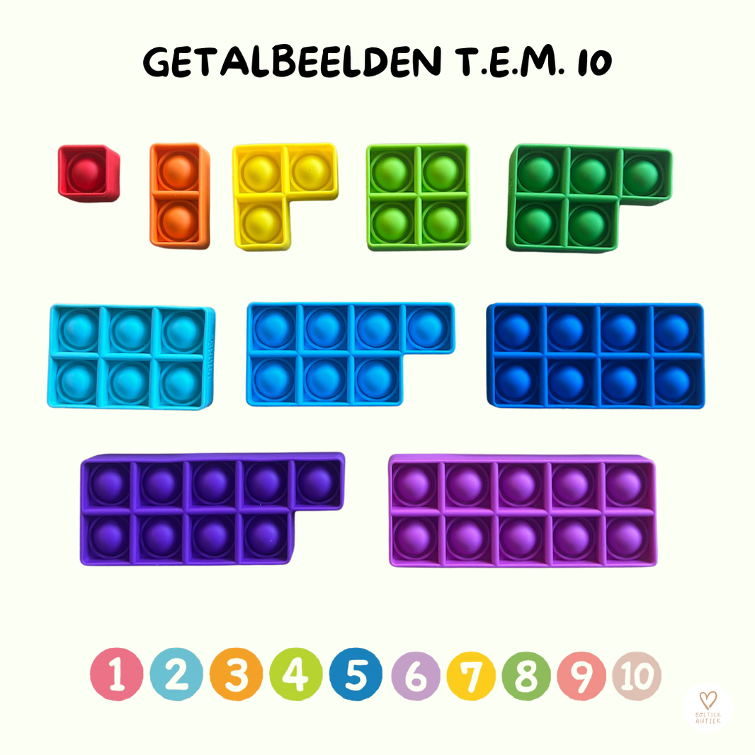 Rekenpoppers: getallen t.e.m. 10