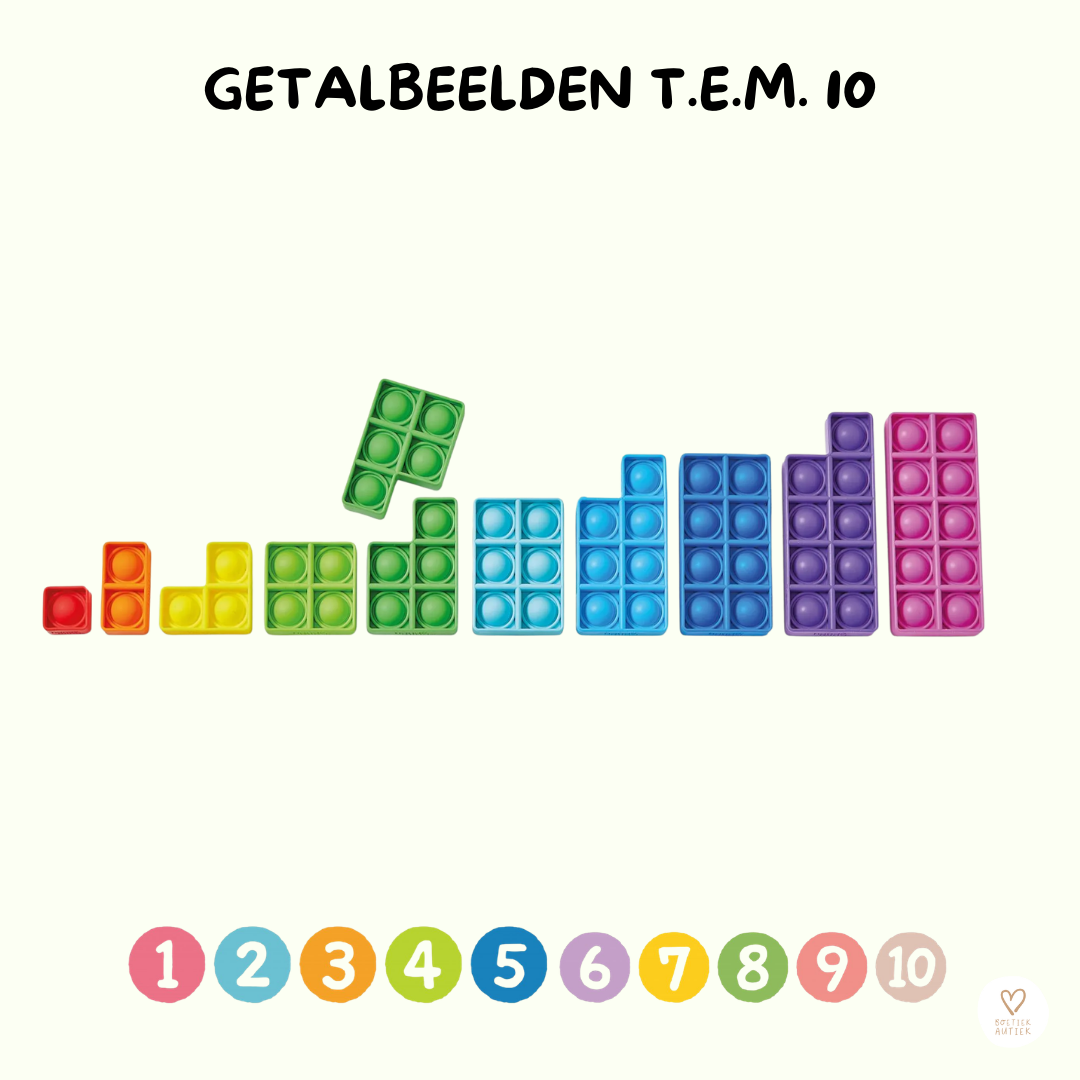 Rekenpoppers: de getallen t.e.m. 10