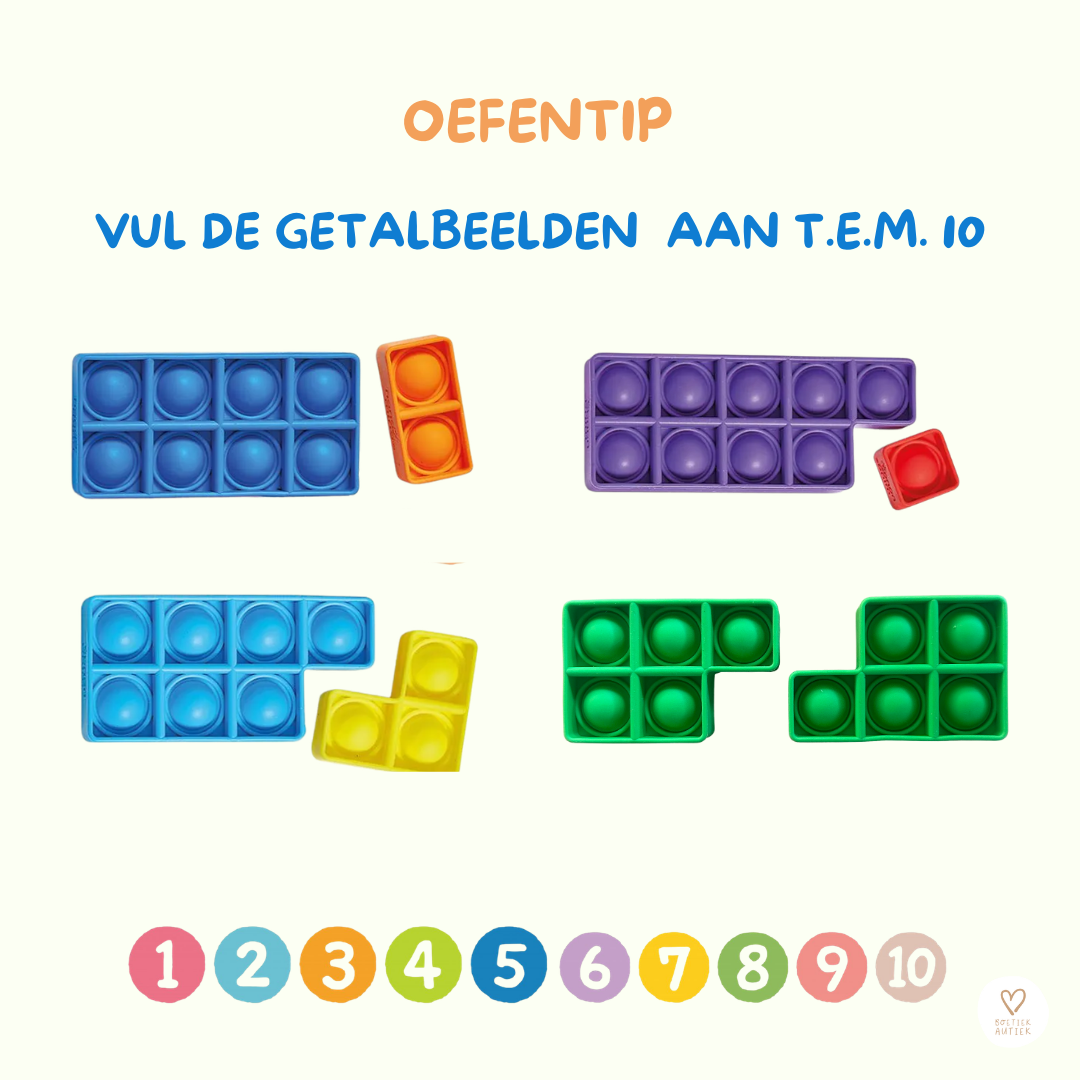 Rekenpoppers: getallen t.e.m. 10