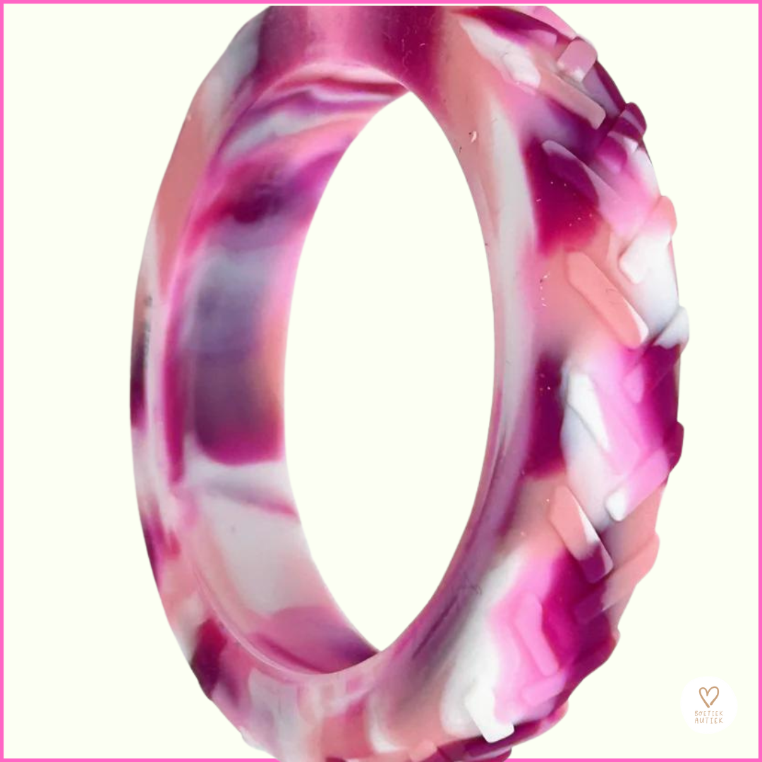 Bijtarmband Tie Dye (kindermaat)