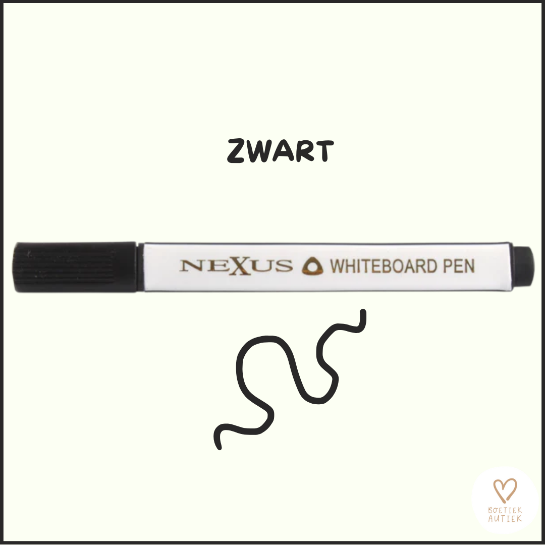 Uitwisbare whiteboardstiften
