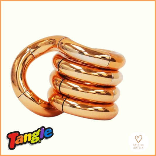 Tangle Metallic Koper voor friemelhanden, stress doserend