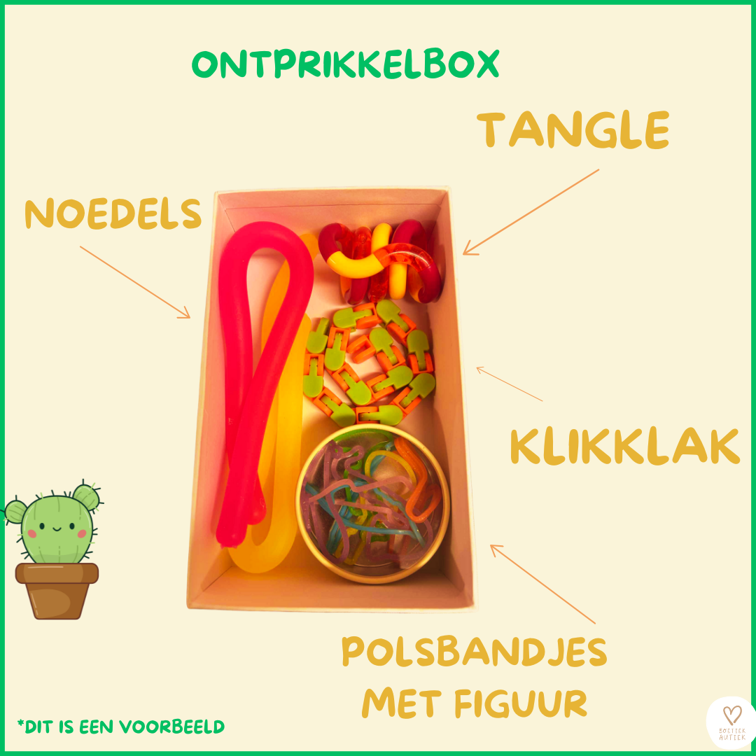 ONTPRIKKELBOXEN : MINDER STRESS, MEER FOCUS (nieuwe reeks)