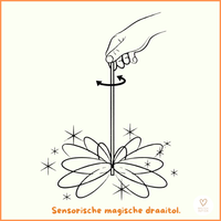 Sensorische magische draaischijf/tol.