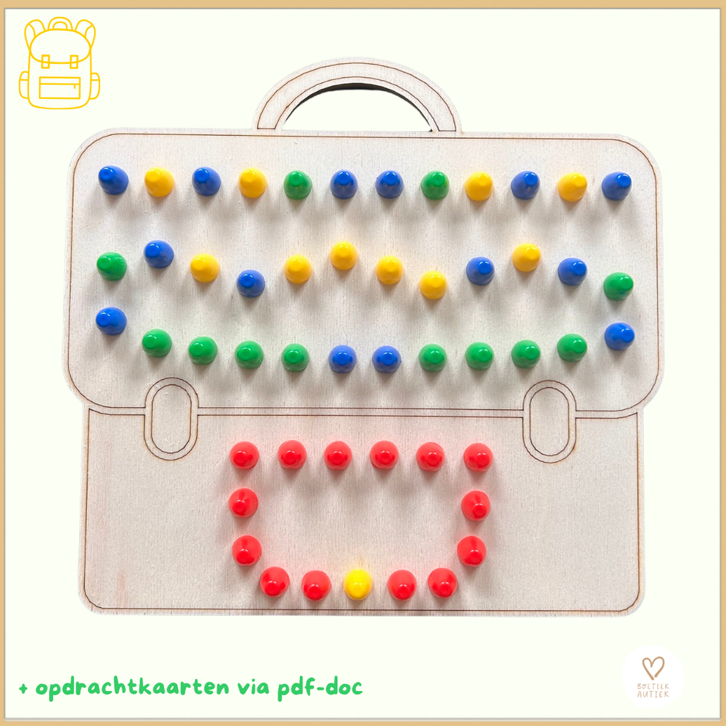 Boekentas versieren