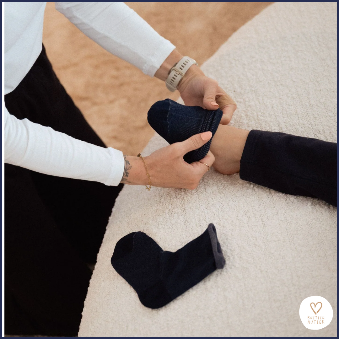 Prikkelarme, naadloze sokken voor kinderen.(unisex)