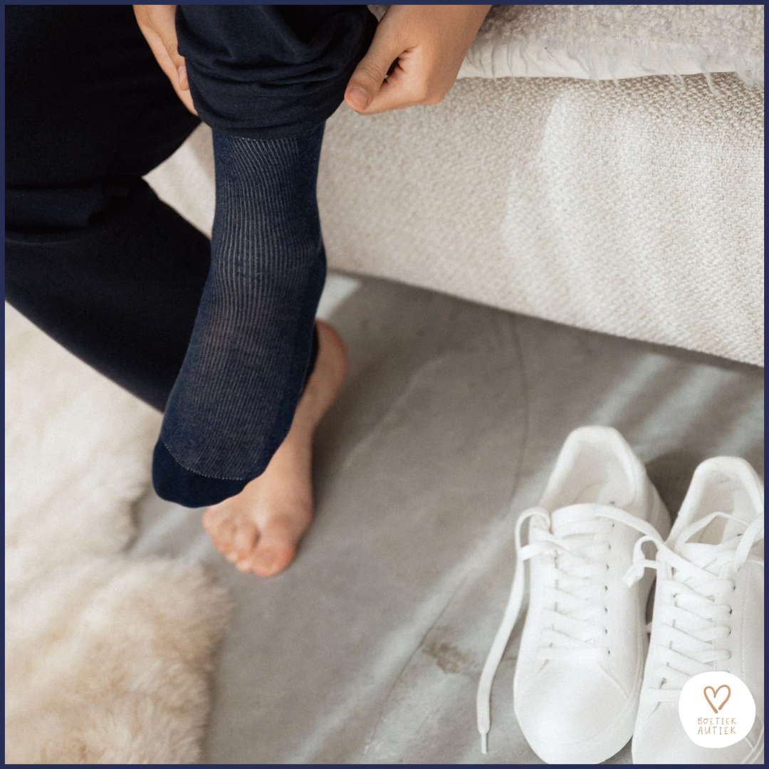 Prikkelarme, naadloze sokken voor kinderen.(unisex)