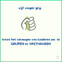 Massageroller voor de kinderhand.