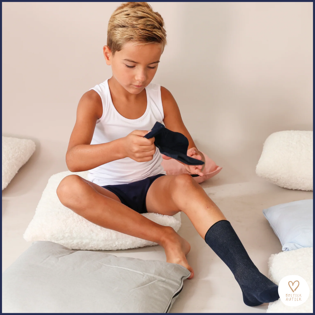 Prikkelarme, naadloze sokken voor kinderen.(unisex)