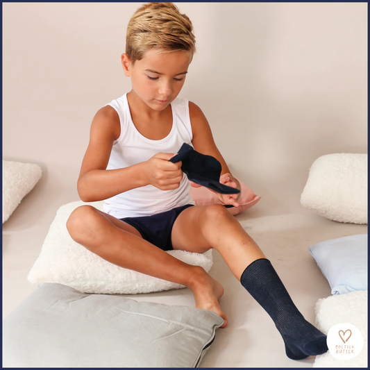 Prikkelarme, naadloze sokken voor kinderen.(unisex)