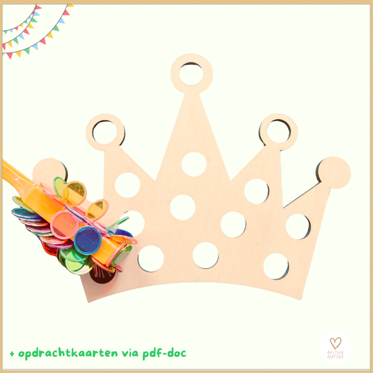 Verjaardagskroon versieren!