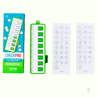 Planner Checkpad: dagplanner met pictogrammen (groen)
