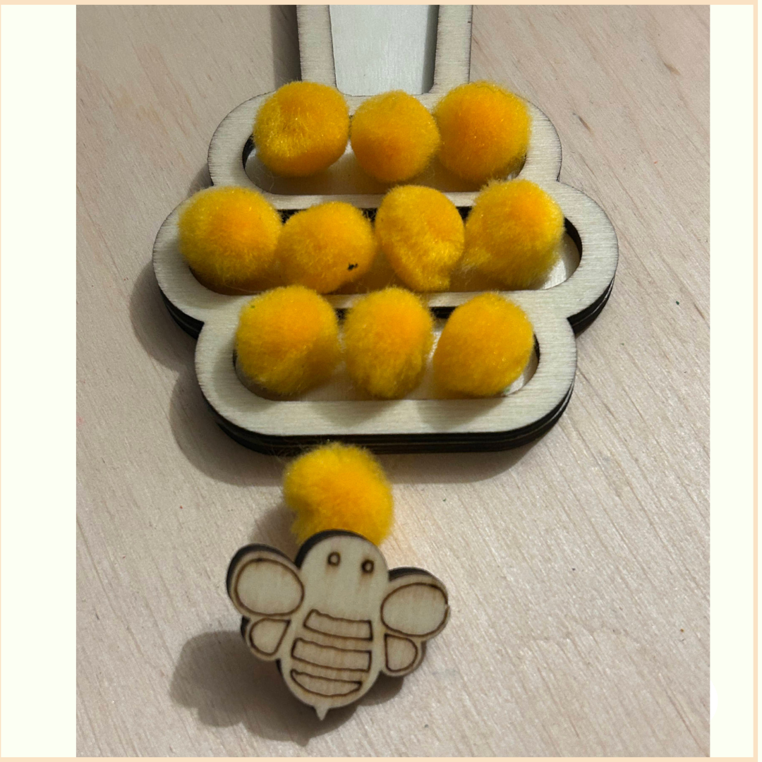 Vulvormen: debijen maken honing