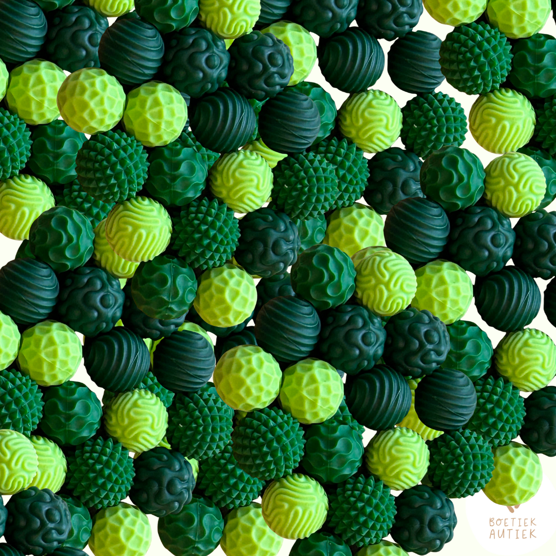 Fidgnetics: set van 6 magnetische, sensorische balletjes