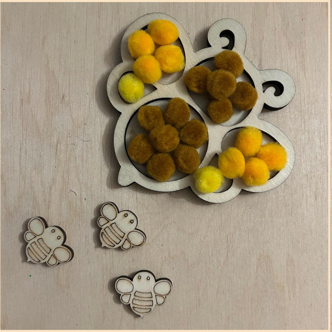 Vulvormen: debijen maken honing