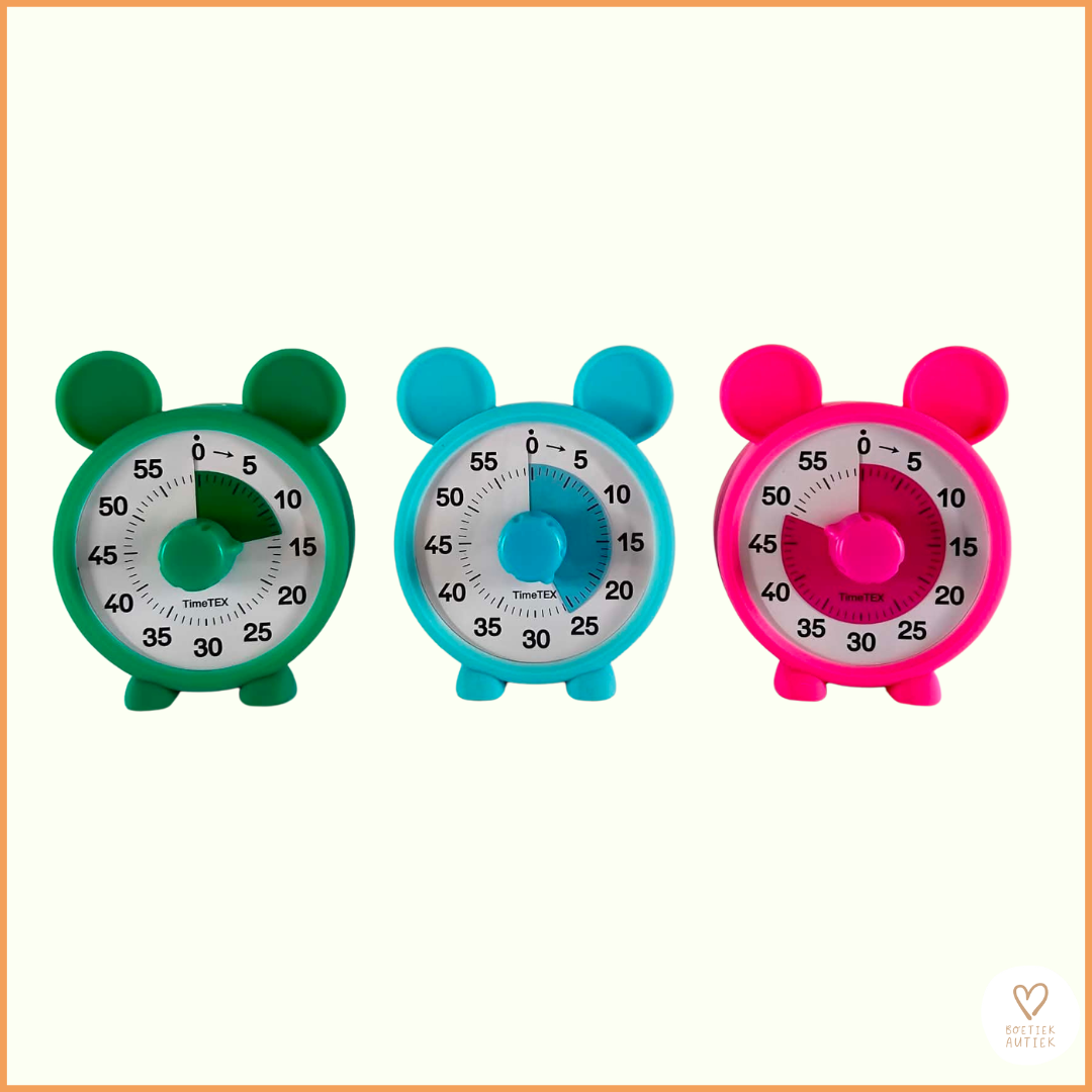 Visuele timer met kleurenschijf GROEN