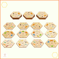 Toys For Life- 🟩 Hexagonspel: thema natuur