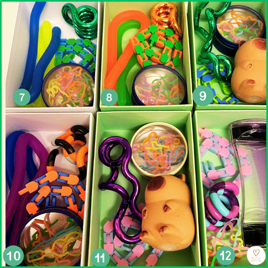 🌿 Ontprikkelboxen voor rust en focus🌿