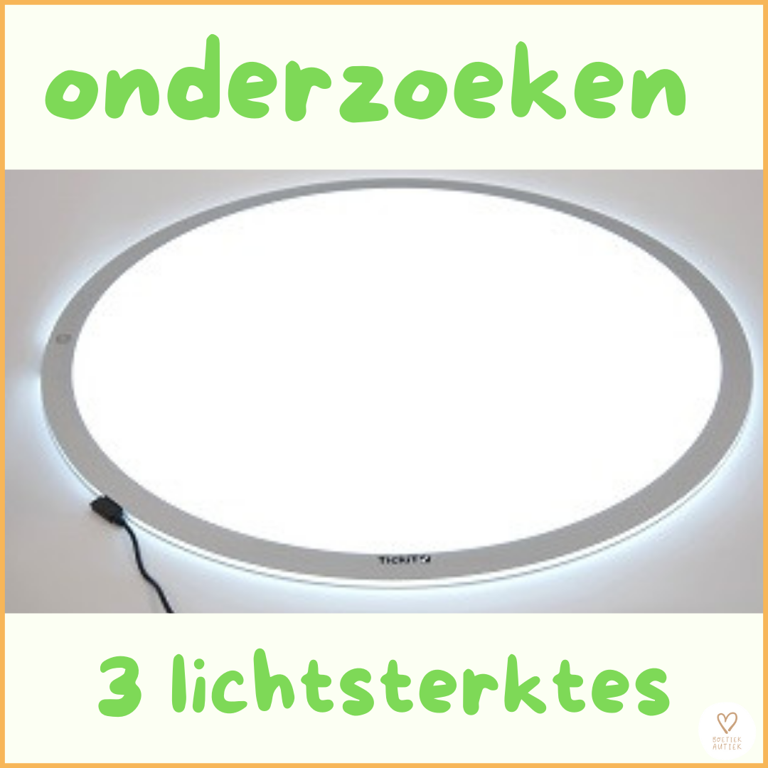 Lichtbord : rond (60 cm)