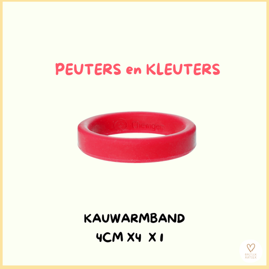 Peuter- en Kleuterkauwarmband(Chewigem)