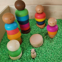 Speelbak met multiplex (hoog)