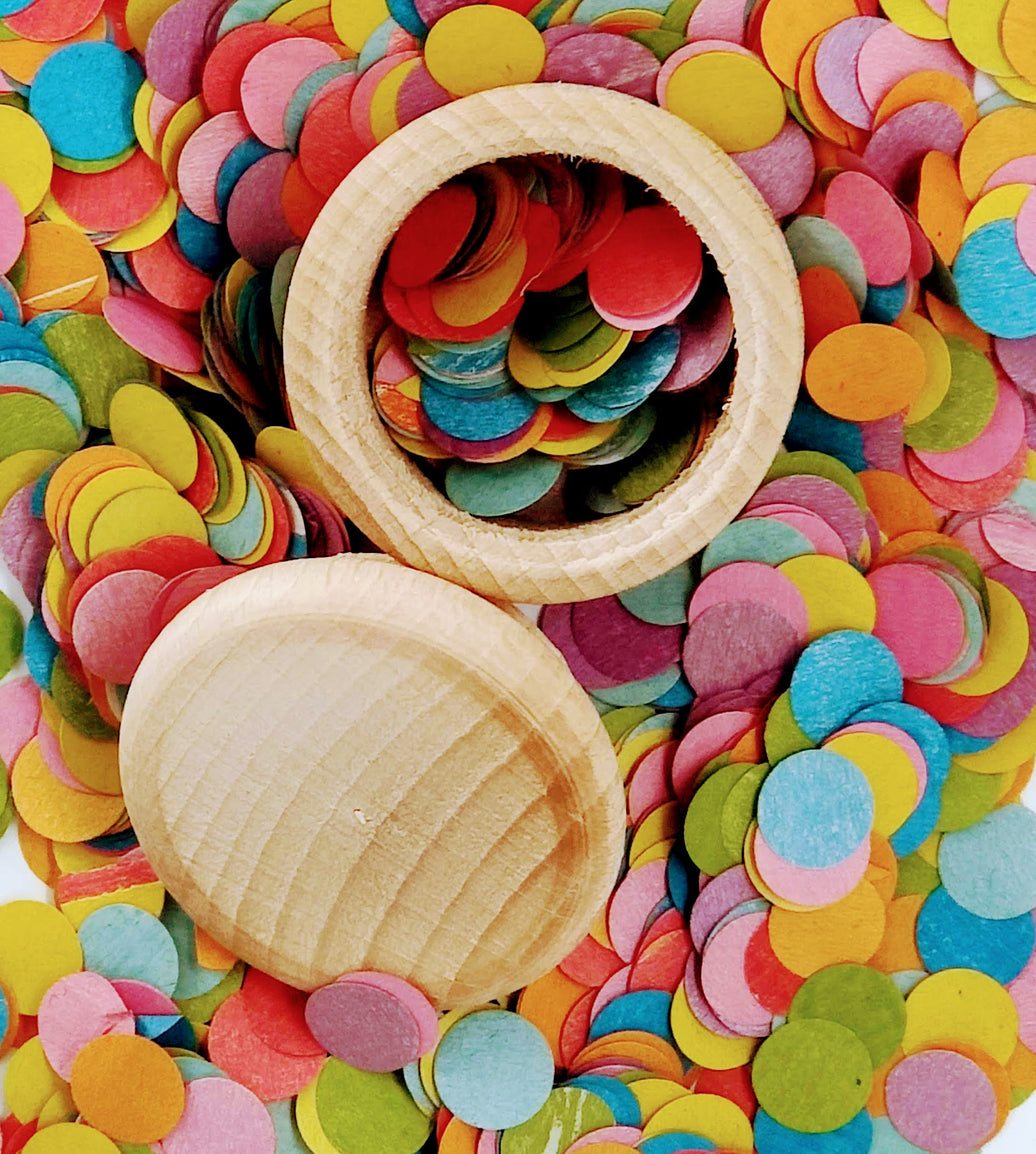 Kistje met schroefdeksel