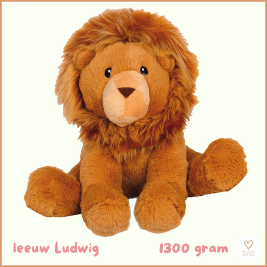 Leeuw Ludwig, verzwaringsleeuw (1300 g)