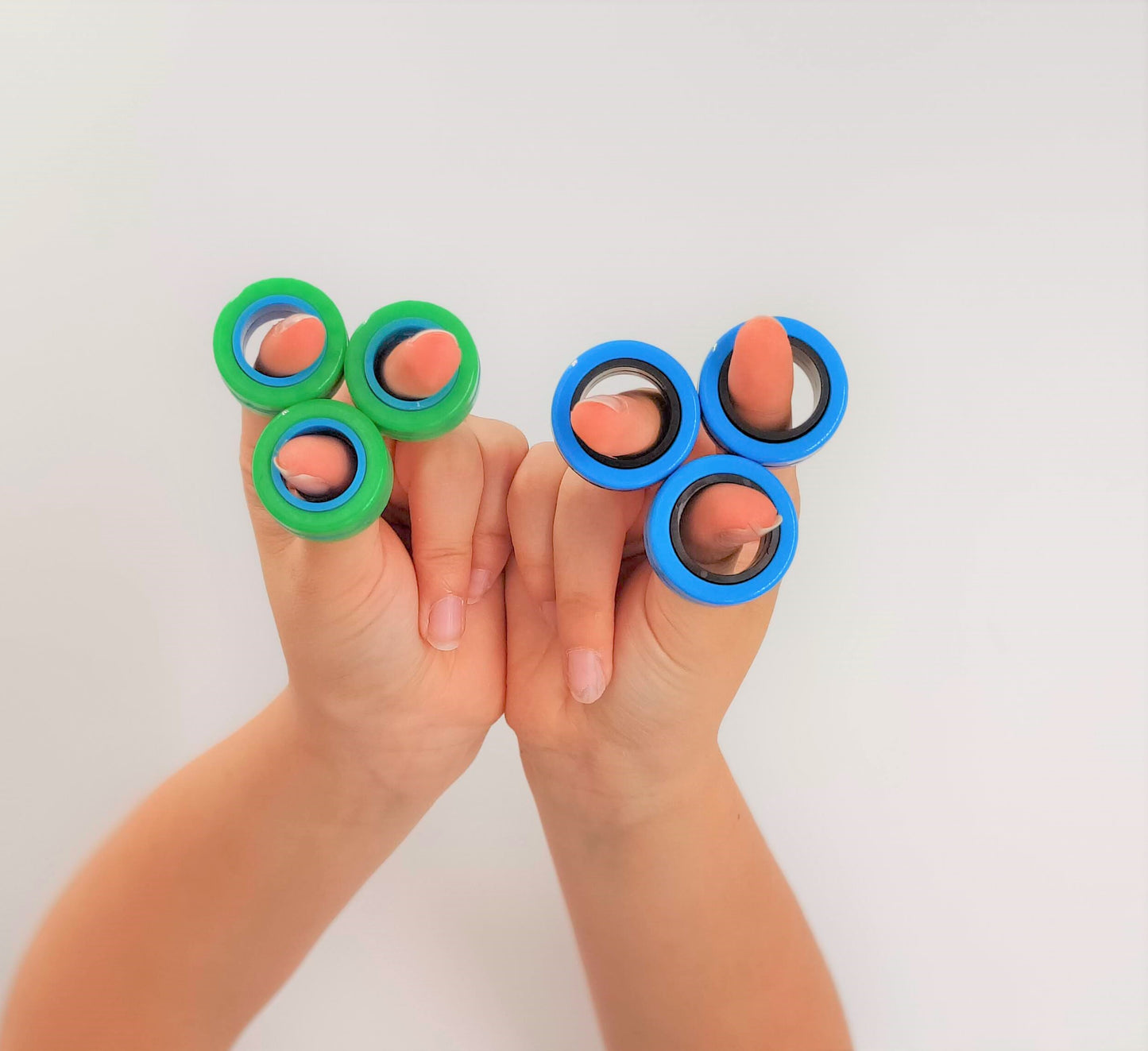 Magnetische ringen voor onrustige vingers