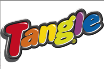 Tangle Crush voor friemelhanden, stress doserend (regenboog)