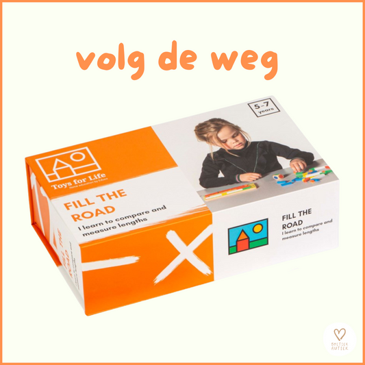Toys For Life - 🟧 Vul de weg (meten, lengte)